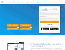 Tablet Screenshot of chatten.nl